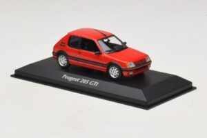 Peugeot 205 GTi Rdeč Maxichamps 1:43 940112300 Diecast – slika 3 od 5