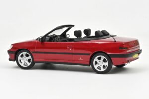 Peugeot 306 Kabriolet Diablo Red Norev 1:18 184930 Kovina – slika 2 od 2
