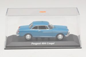 Peugeot 404 Kupe Modra Maxichamps 1:43 940112921 Kovina – slika 4 od 5