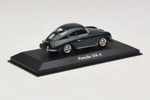 Porsche 356A Temno Zelen Maxichamps 1:43 940064220 Kovina – slika 2 od 5