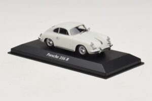 Porsche 356 B Siv Maxichamps 1:43 940064301 Kovina – slika 3 od 5