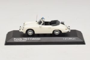 Porsche 356C Kabriolet Polizei Dusseldorf Minichamps 1:43 430062391 Kovina