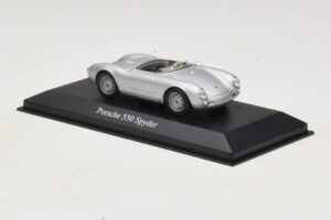 Porsche 550 Spyder Srebrn Maxichamps 1:43 940066030 Kovina – slika 3 od 5