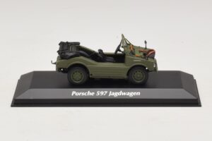 Porsche 597 Jagdwagen Oljčno Zelena Maxichamps 1:43 940065300 Kovina