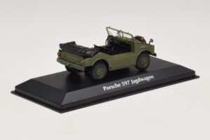 Porsche 597 Jagdwagen Oljčno Zelena Maxichamps 1:43 940065300 Kovina – slika 2 od 5