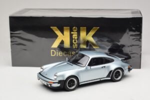 Porsche 911 930 Turbo 3.3 Srebrn KK-Scale 1:18 KKDC181444 Kovina – slika 6 od 6