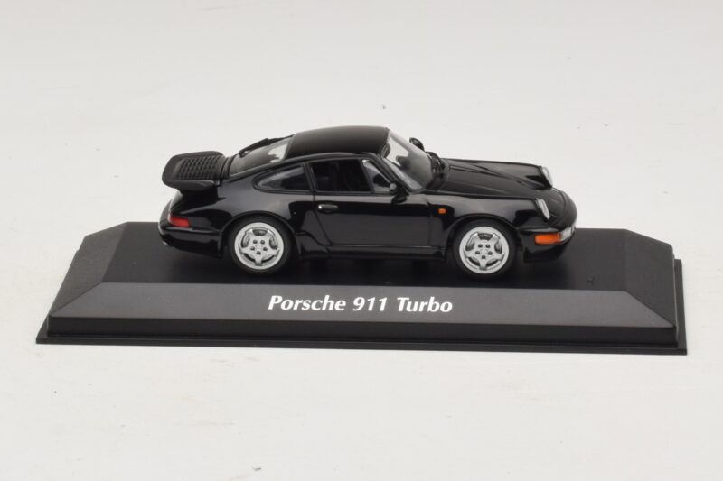 Porsche 911 964 Turbo Črn Maxichamps 1:43 Porsche 911 964 Turbo Črn Maxichamps 1:43 940069101 Kovina