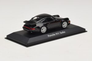 Porsche 911 964 Turbo Črn Maxichamps 1:43 940069101 Kovina – slika 2 od 5