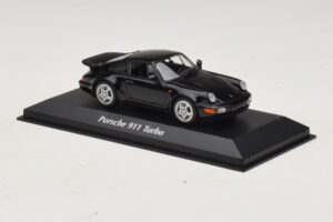 Porsche 911 964 Turbo Črn Maxichamps 1:43 940069101 Kovina – slika 3 od 5