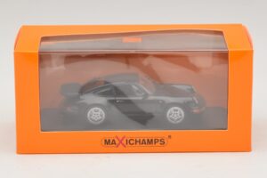 Porsche 911 964 Turbo Črn Maxichamps 1:43 940069101 Kovina – slika 5 od 5