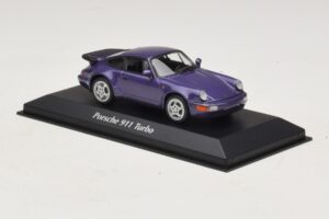Porsche 911 964 Turbo Vijolična Metalik Maxichamps 1:43 940069100 Kovina – slika 3 od 5