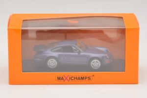 Porsche 911 964 Turbo Vijolična Metalik Maxichamps 1:43 940069100 Kovina – slika 5 od 5