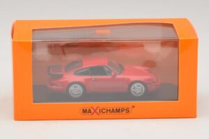 Porsche 911 964 Turbo Rdeč Maxichamps 1:43 940069102 Kovina – slika 5 od 5