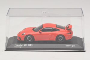 Porsche 911 991.1 GT3 Oranžen Minichamps 1:43 410066024 Kovina – slika 4 od 5