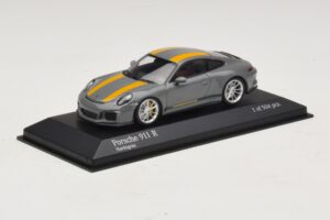 Porsche 911 991.1 R Siv Minichamps 1:43 410066232 Diecast – slika 2 od 5