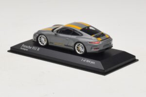 Porsche 911 991.1 R Siv Minichamps 1:43 410066232 Diecast – slika 3 od 5