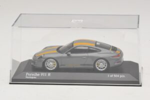 Porsche 911 991.1 R Siv Minichamps 1:43 410066232 Diecast – slika 4 od 5