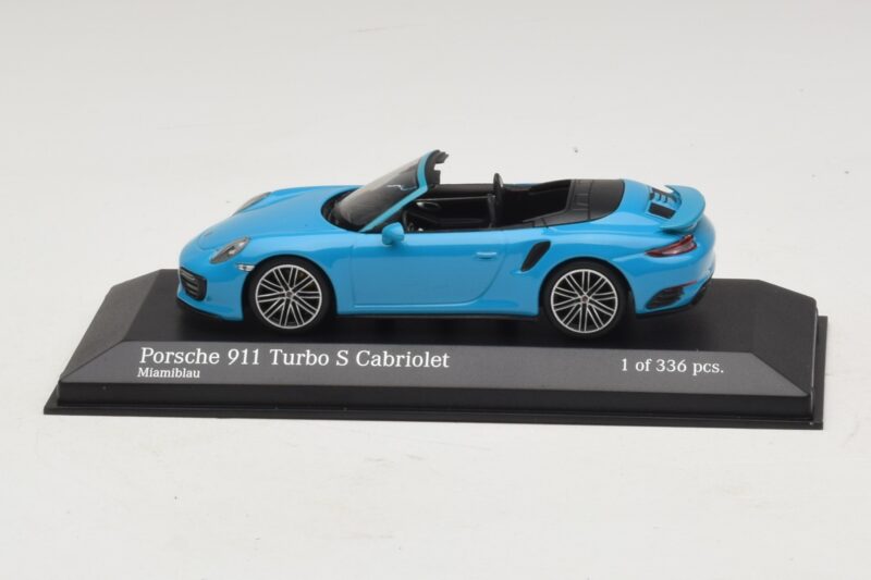 Porsche 911 991.1 Turbo S Kabriolet Moder Minichamps 1:43 410067182 Diecast
