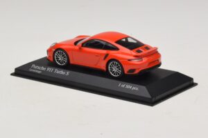Porsche 911 991.1 Turbo S Oranžen Minichamps 1:43 410067171 Kovina – slika 3 od 5