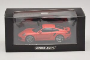 Porsche 911 991.1 Turbo S Oranžen Minichamps 1:43 410067171 Kovina – slika 5 od 5