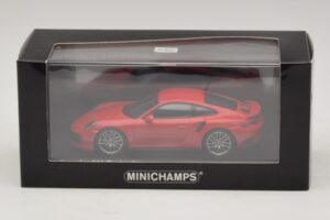 Porsche 911 991.1 Turbo S Rdeč Minichamps 1:43 410067170 Diecast – slika 5 od 5