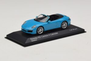 Porsche 911 991.2 Carrera 4 Kabriolet Moder Minichamps 1:43 410067232 Kovina – slika 2 od 5