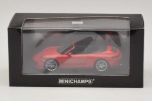 Porsche 911 991.2 Carrera 4 Kabriolet Rdeč Minichamps 1:43 410067230 Kovina – slika 5 od 5