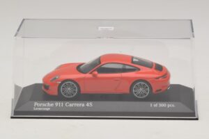 Porsche 911 991.2 Carrera 4S Oranžen Minichamps 1:43 410067241 Kovina – slika 4 od 5