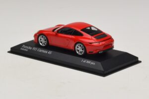 Porsche 911 991.2 Carrera 4S Rdeč Minichamps 1:43 410067240 Kovina – slika 3 od 5