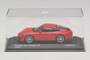 Porsche 911 991.2 Carrera 4S Rdeč Minichamps 1:43 410067240 Kovina – slika 4 od 5