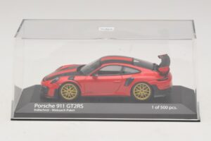 Porsche 911 991.2 GT2 RS Weissach Package Rdeč Minichamps 1:43 410067221 Diecast – slika 4 od 5