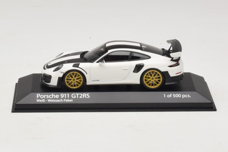 Porsche 911 991.2 GT2 RS Weissach Package Bel Minichamps 1:43 410067222 Kovina