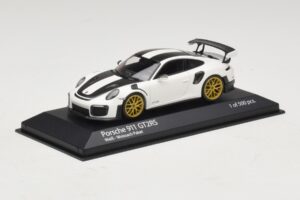 Porsche 911 991.2 GT2 RS Weissach Package Bel Minichamps 1:43 410067222 Kovina – slika 2 od 5
