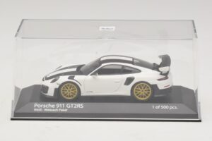 Porsche 911 991.2 GT2 RS Weissach Package Bel Minichamps 1:43 410067222 Kovina – slika 4 od 5