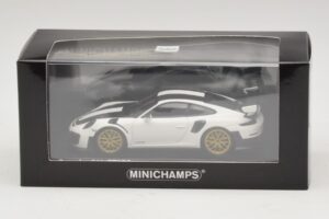Porsche 911 991.2 GT2 RS Weissach Package Bel Minichamps 1:43 410067222 Kovina – slika 5 od 5