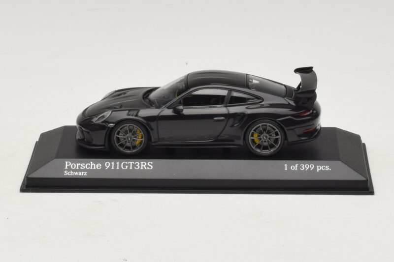 Porsche 911 991.2 GT3 RS Črn Minichamps 1:43 410067021 Kovina