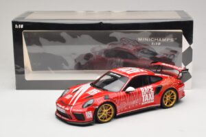 Porsche 911 991.2 GT3 RS GerSpeed Race Taxi Minichamps 1:18 155068227 Kovina – slika 6 od 6