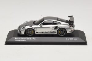Porsche 911 991.2 GT3 RS Srebrn Minichamps 1:43 410067020 Diecast