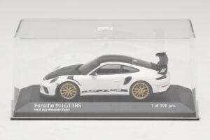 Porsche 911 991.2 GT3 RS Bela Z Weissach Package Minichamps 1:43 410067022 Kovina – slika 4 od 5