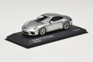 Porsche 911 991.2 GT3 Touring Srebrn Minichamps 1:43 410067422 Kovina – slika 2 od 5