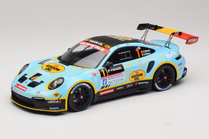 Porsche 911 992 Rally GT #1 C. Cherain / D. Withers Rallye de Wallonie 2025 IXO 1:18 Porsche 911 992 Rally GT #1 C. Cherain / D. Withers Rallye de Wallonie 2025 IXO 1:18 18RMC254 Kovina