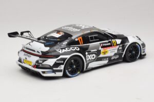 Porsche 911 992 Rally GT #17 C. De Cecco / J. Humblet Rallye de Wallonie 2025 IXO 1:18 18RMC255 Kovina – slika 2 od 6