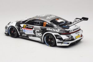 Porsche 911 992 Rally GT #17 C. De Cecco / J. Humblet Rallye de Wallonie 2025 IXO 1:18 18RMC255 Kovina – slika 5 od 6