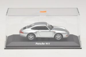 Porsche 911 993 Srebrn Maxichamps 1:43 940063001 Kovina – slika 4 od 5
