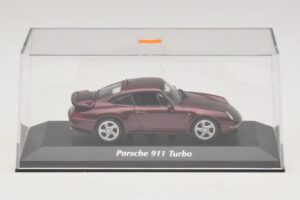 Porsche 911 993 Turbo Rdeča Metalik Maxichamps 1:43 940069200 Kovina – slika 4 od 5