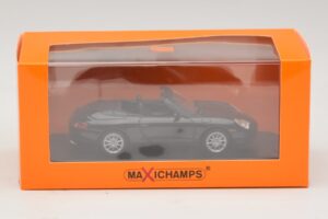 Porsche 911 996 Kabriolet Črna Metalik Maxichamps 1:43 940061030 Kovina – slika 5 od 5