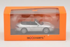 Porsche 911 996 Kabriolet Srebrn Maxichamps 1:43 940061031 Kovina – slika 5 od 5
