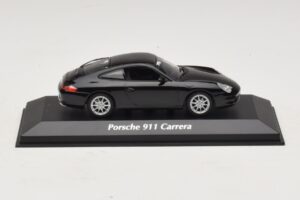 Porsche 911 996 Carrera Črn Maxichamps 1:43 940061020 Kovina