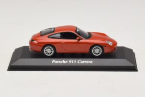Porsche 911 996 Carrera Orange Metallic Maxichamps 1:43 940061021 Kovina