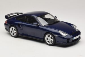 Porsche 911 996 GT2 Temno Modra Metalik KK-Scale 1:18 KKDC181452 Kovina – slika 4 od 6